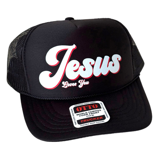 Jesus Loves You Trucker Hat